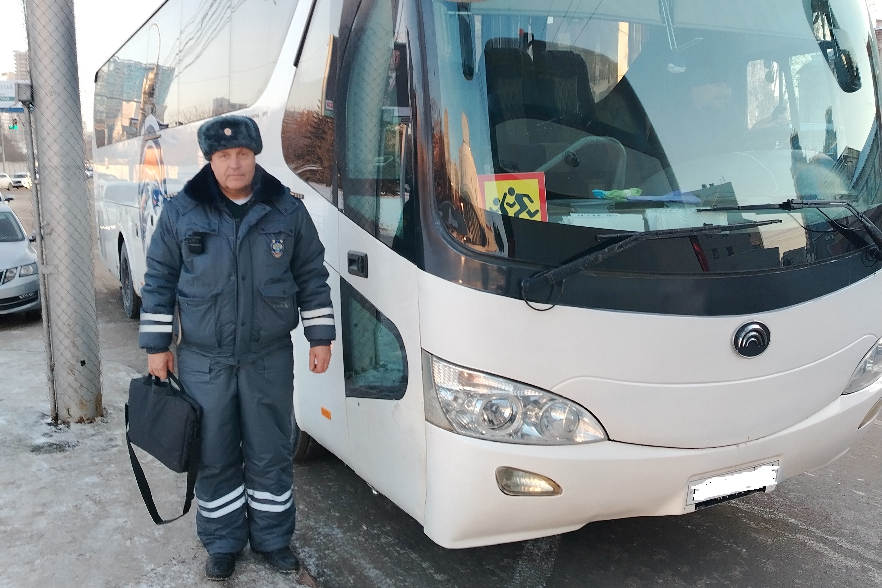 В преддверии новогодних праздников были проведены рейды по перевозкам детей в Новосибирской области